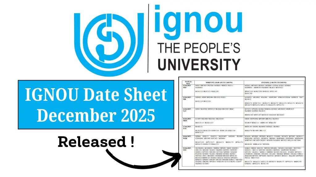 ignou-date-sheet-december-2025