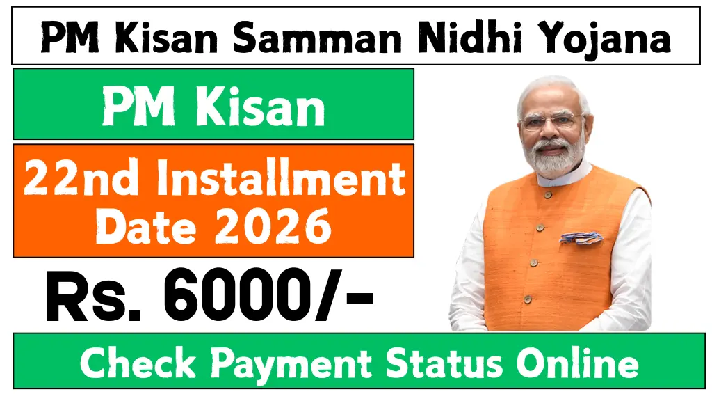 PM Kisan 22nd installment Date 2026